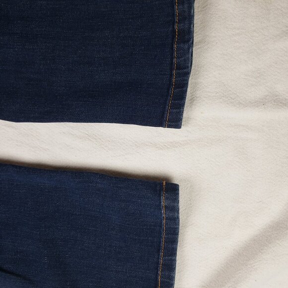 Banana Republic Dark Wash Blue Jeans Size 28/6 Skinny Leg Low Rise Stretch Y2K - Picture 11 of 16